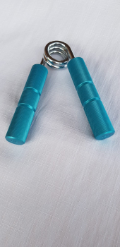 Turquoise Colored Handgripper topview